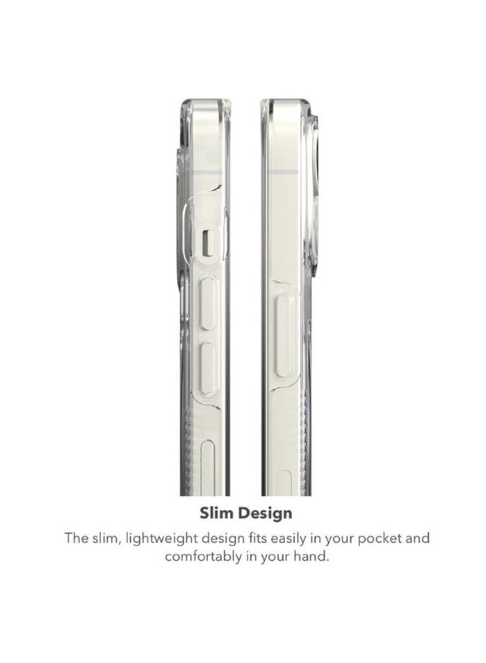 IPhone 15 Crystal Palace Clear Case With Advanced Impact Protection Approved By D3O Slim Tough Design