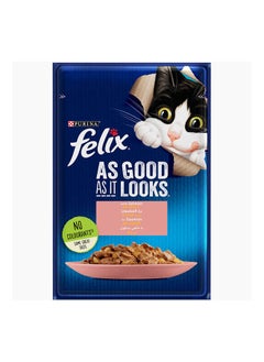 Felix Cat Pouch with Salmon
