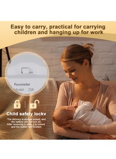 Gonice White Noise Machine, Portable Sound Machinefor Baby Stroller Carrier Car Seat, Baby Sleep Soother  - Image 5