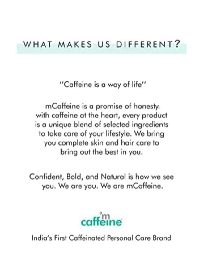 MCaffeine - Naked & Raw Coffee Face Wash Pack Of 2, 100 ml | White Water Lily | Deep Cleanser | Oily/Normal Skin | Paraben & SLS Free - Image 1