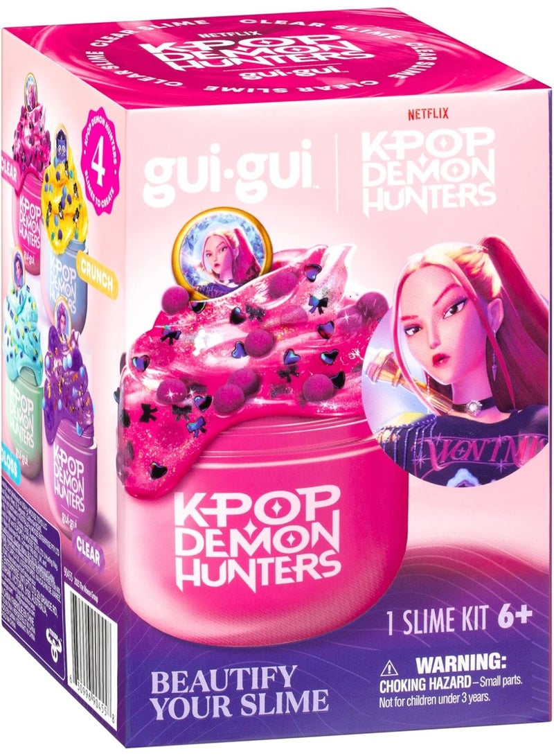 **مجموعة غوي-غوي سلايم K-Pop Demon Hunters – عبوة فردية – ميرا سلايم شفاف** | **غوي-غوي** | **سلايم قابل للجمع** | **أفكار ممتعة وإبداعية** | **يساعد على تنمية المهارات الحسية** | **لعبة مسلية** | **لعبة لتخفيف التوتر للأطفال** - Image 1