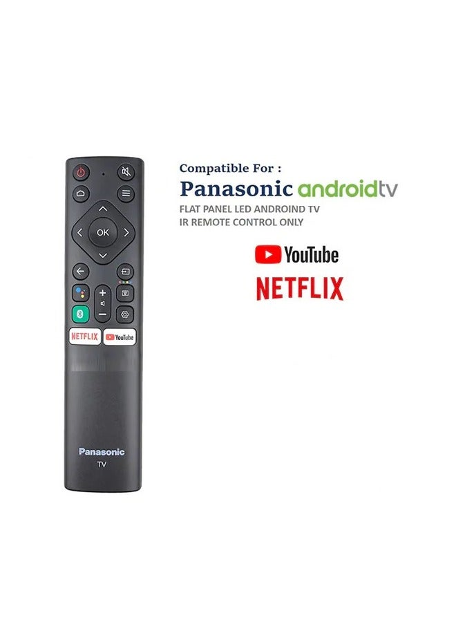 BGM RC870P Panasonic Smart TV Remote -  IR Replacement Remote Control Compatible For PANASONIC Smart LCD LED TV's, GS06B87W21-PA04XS, 06-B87821-PAO54S, 06-B87W19-PA03XS with Smart Short Keys  - Image 2