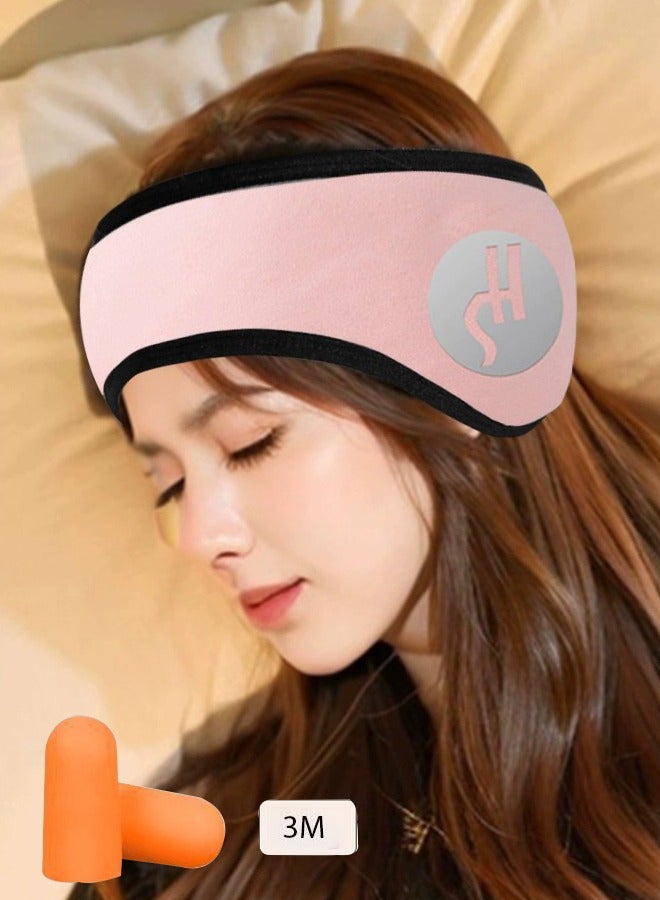 Generic Sleep Eye Mask with Soundproof Ear Covers and Earplugs Set, Comfortable Adjustable Ear Protection for Noise Reduction, Essential Travel Accessory  - Image 1