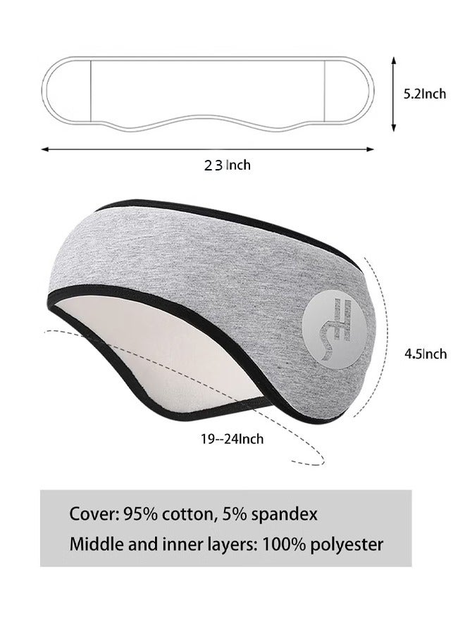 Generic Sleep Eye Mask with Soundproof Ear Covers and Earplugs Set, Comfortable Adjustable Ear Protection for Noise Reduction, Essential Travel Accessory  - Image 5