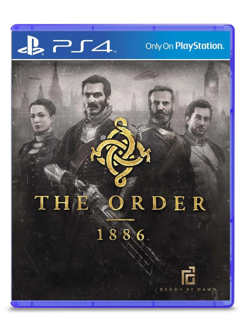 سوني إنترآكتيف إنترتيمنت لعبة The Order: 1886 إصدار PS4 - مغامرة أكشن بمنظور الشخص الثالث بأسلوب البخار والخيال - playstation_4_ps4 - Image 1