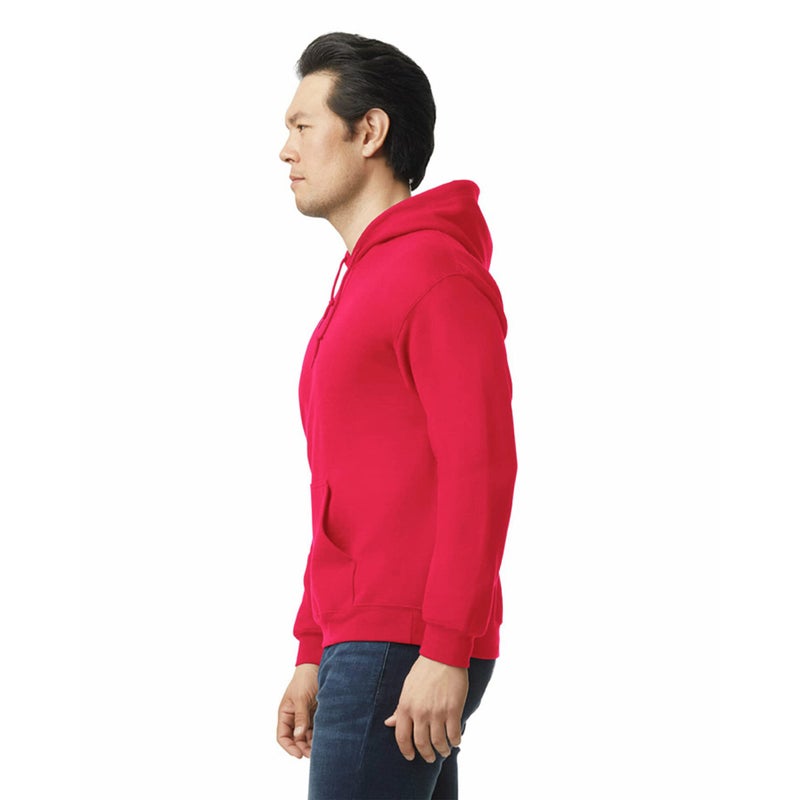 Gildan Adult Fleece Hoodie Sweatshirt, Style G18500, Multipack, Red (1-Pack), Medium - Image 2