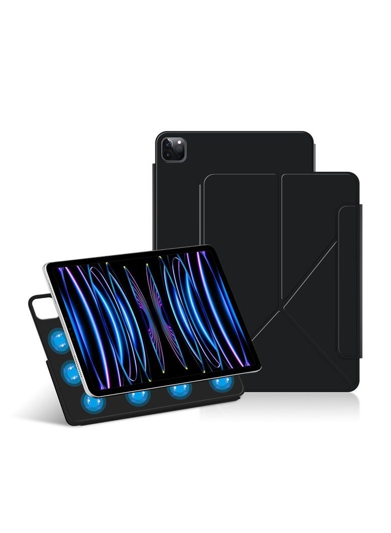 general Magnetic case for iPad Pro 11/13 M4 2024, with auto-wake/sleep function folding stand case compatible with iPad Air 11/13-inch M2 2024 - Image 1