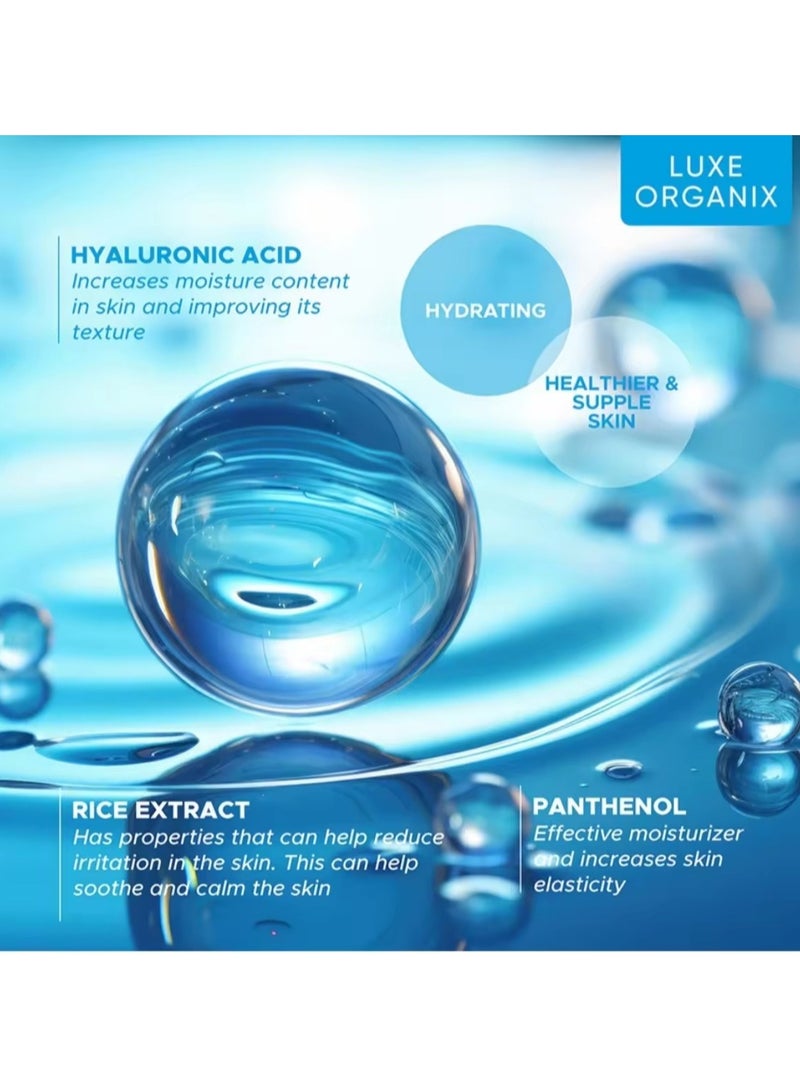 لوكس أورغانيكس تونر لوكس أورجانيكس أكوا لوك هياجلو وايت إيسينس 150 مل - Image 5