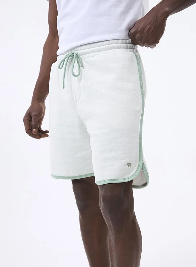 FELIX HARDY Grey-Lightgreen Jogger Short pack of 2 for Men for Men | Best Price UAE