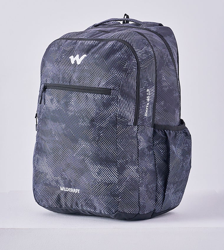 Wildcraft Sierra 45 LP Illusion Backpack, Black - Image 2