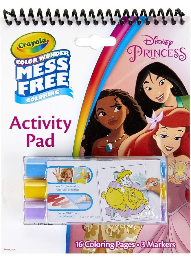 Crayola Color Wonder Activity Pad, Princess  - Image 1