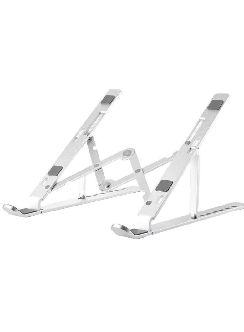 Adjustable Aluminum Alloy Foldable Laptop Stand - Image 2
