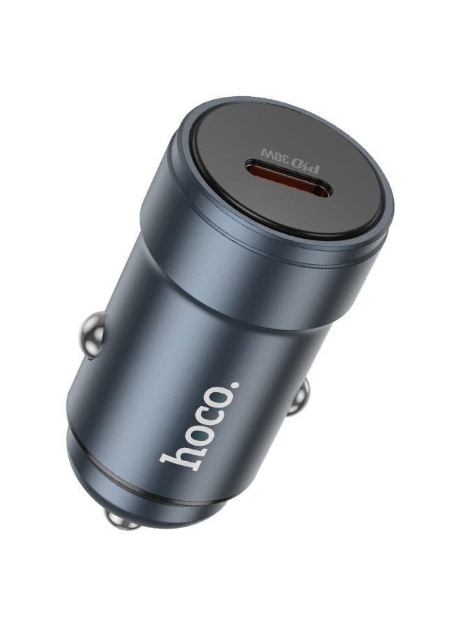 Hoco Z57 Glorious single-port PD30W car charger set(C to C) - Image 2