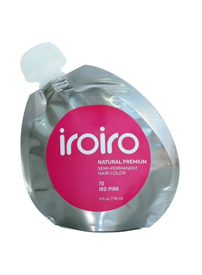Iroiro Premium Natural Semipermanent Hair Color 70 Pink (4Oz) - Image 2