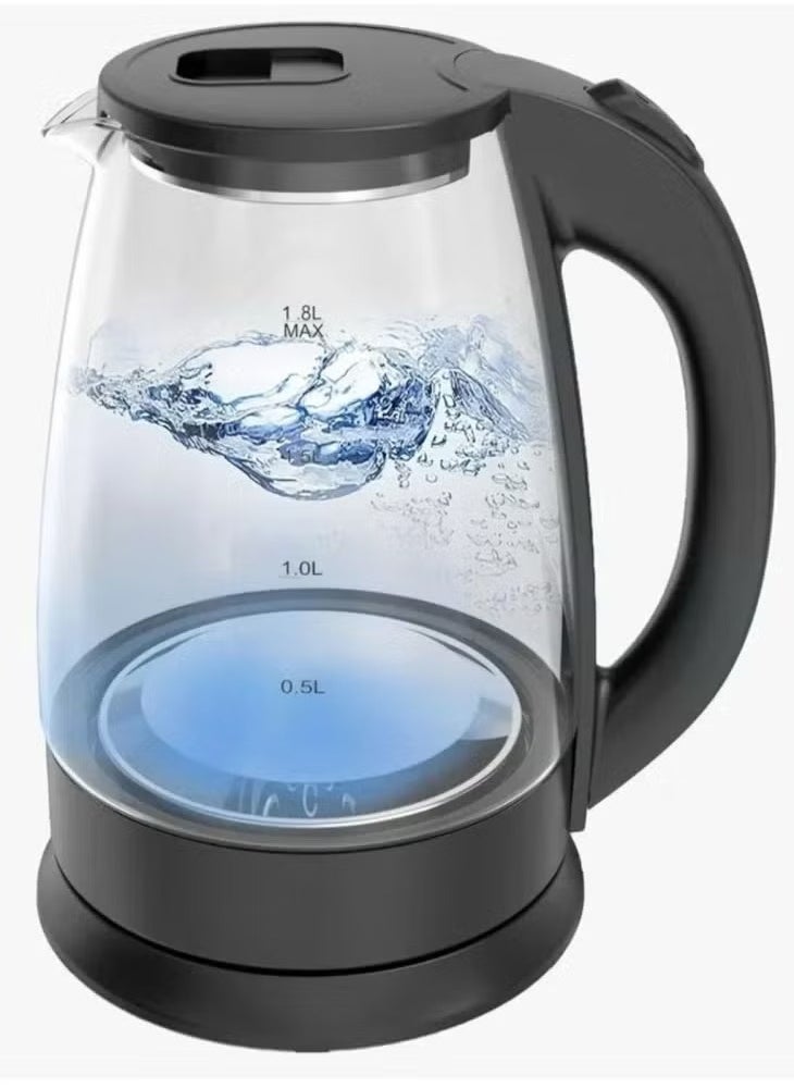 Denx 1.8 L Glass Electric Kettle - 1500W Power - Image 2