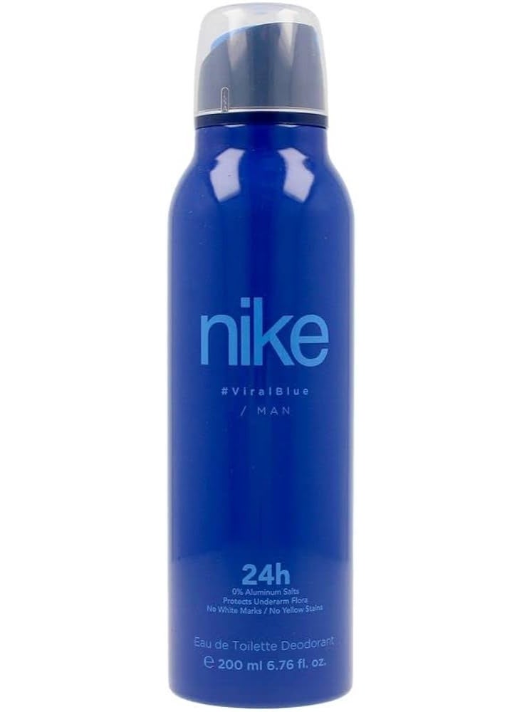 نايكي مزيل عرق نايكي فيرال بلو مان بخاخ يدوم 24 ساعة، 200 مل - Image 1
