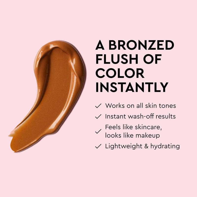 Tanologist Insta Glow Face Bronzer, Illuminating Cream Bronzer For Instant Radiant Glow, Lightweight, Blendable Formula For All Skin Tones, Vegan, 2.02 fl. oz/60 ml Tube - Image 3