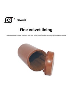 Generic SLR Camera Lens Barrel Medium Telephoto Lens Protective Cover For Canon Sony Fuji Nikon Micro Single SLR-Color:Large Brown  - Image 4