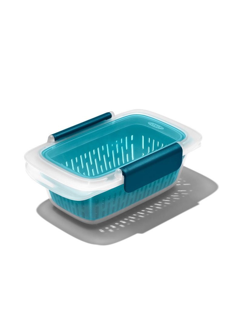 OXO GG Prep & Go Container with Colander - 450mL - Image 4