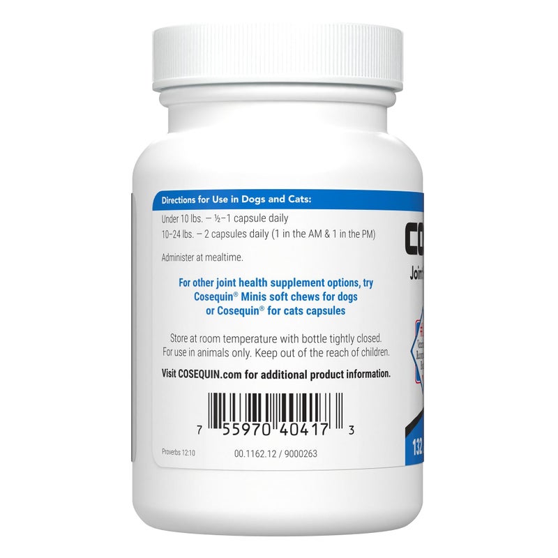 Nutramax Laboratories Nutramax Cosequin Single Strength Joint Health Supplement for Pets, 132 Count - Image 2