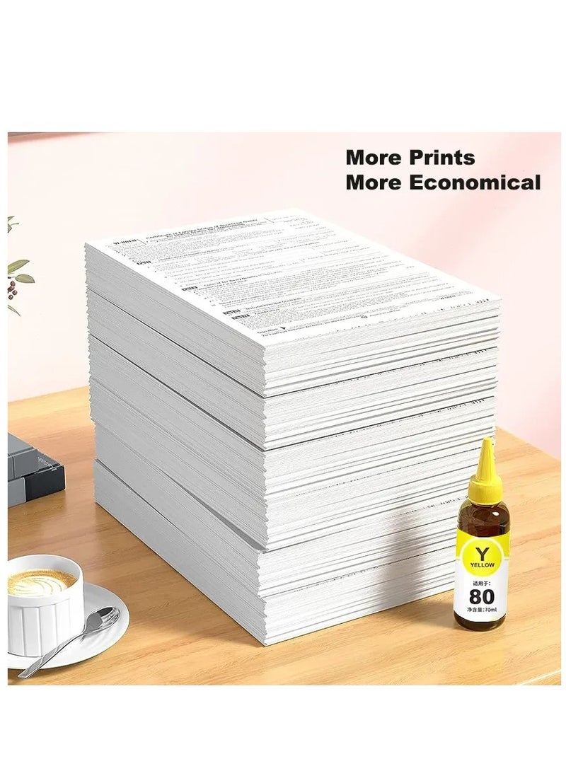 101 Ink Bottles Compatible for Epson 101 / EcoTank for  L4150 L4160 L4260 L4266 L6160 L6170 L6176 L6190 L6260 L6270 L6276 L6290 L14150 Printers - Image 4