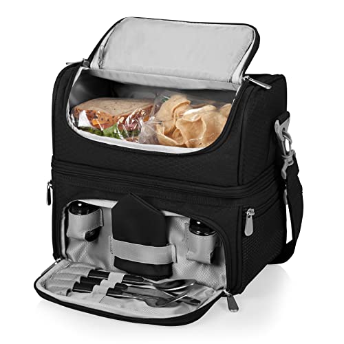 PICNIC TIME Black Cincinnati Bengals Pranzo Lunch Tote - Image 4