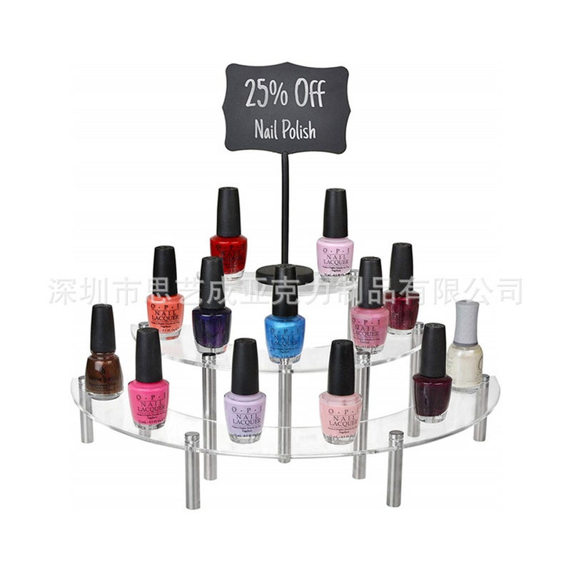 3 Layers Acrylic Cake Display Stand Cosmetic Display Stand Round Dessert Shelf Cake Stand - Image 5