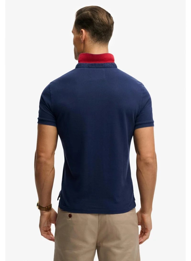 Superdry  Pique Monogram Polo Shirt for Men | Best Price UAE