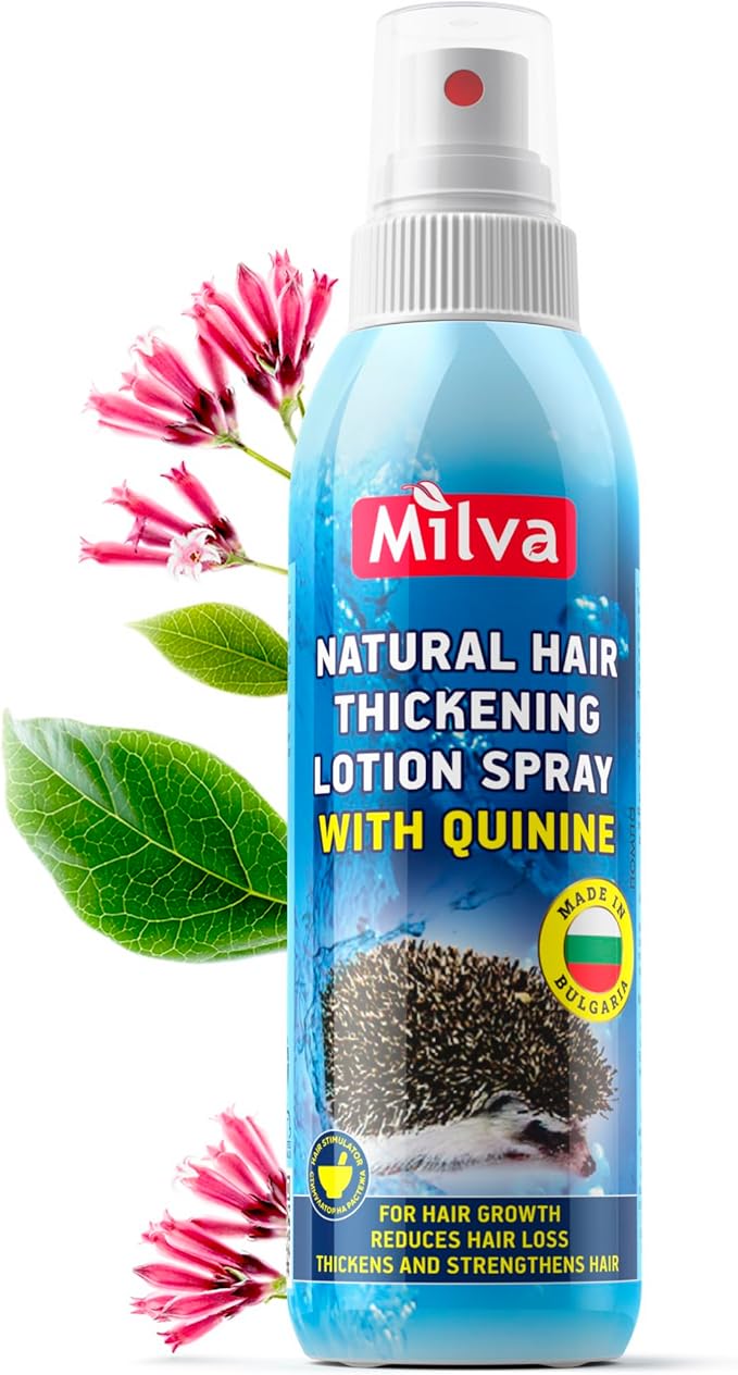 Milva Hair Growth Shampoo with Natural Quinine Extract 500ml Thickening Treatment for Fine Thinning Hair Strengthening AntiHair Loss Shampoo for Women and Men that Nourishes Scalp and Follicles - Image 1
