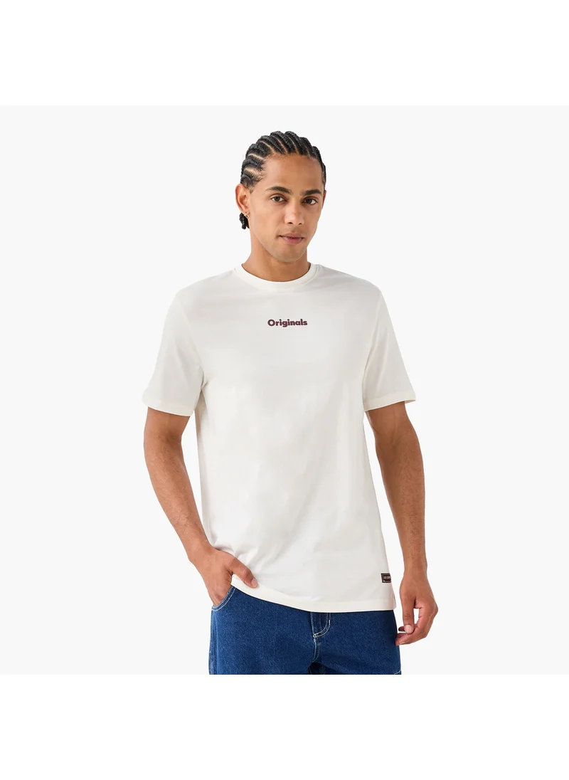 Lee Cooper Lee Cooper Typographic Print Crew Neck T-shirt