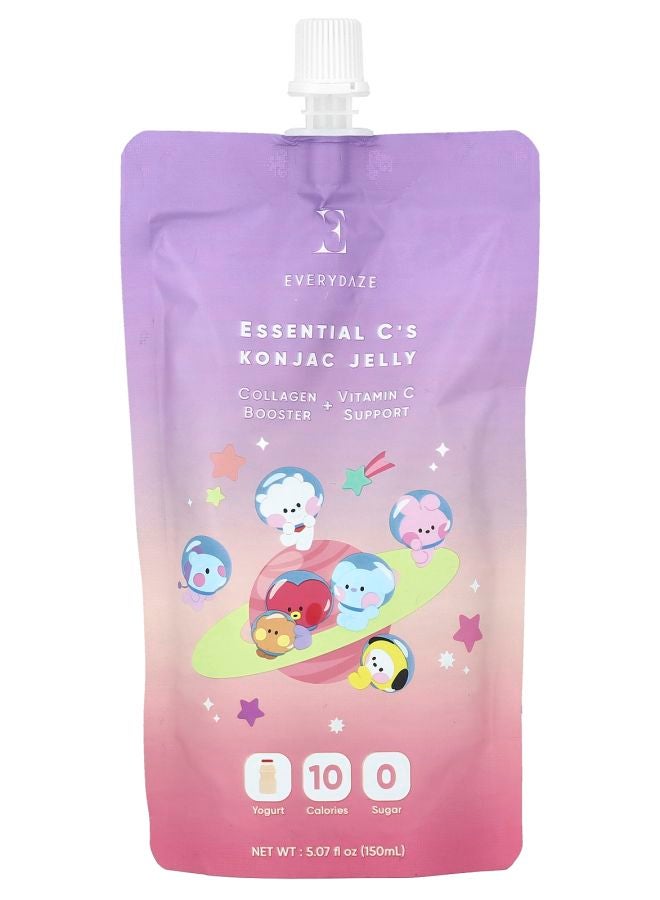 EVERYDAZE Essential C's Konjac Jelly Yogurt 5.07 fl oz (150 ml)