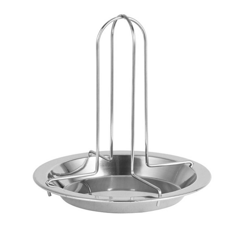Vertical Chicken Roaster: Food Grade Stainless Steel Roasting Rack - Chassis For Smoky Flavor, Multi-Processed Design for Oven BBQ Roasting - Image 1