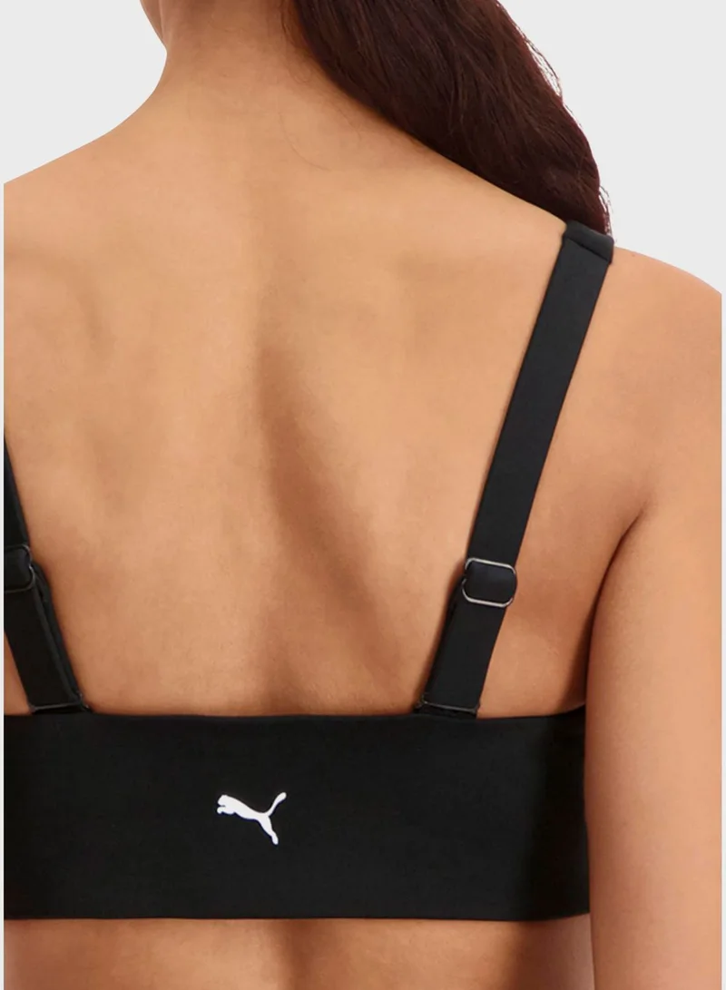 PUMA Swim Women Square Neck Top 1P