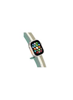 Apple Watch Band 49mm 45mm 44mm 42mm Stripe Silicone Replacement Band for iWatch Ultra2 Ultra Series 9/8/7/SE/6/5/4/3/2/1