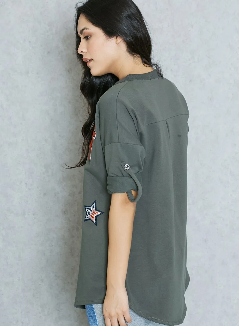 Ginger Badge Jacket