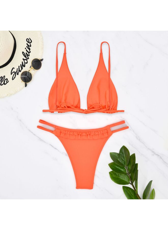 Miracle Clothing  New Swimsuit Women's High Gather Bikini Special For 5013