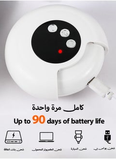 هيروكس مقص أظافر كهربائي - مقص أظافر كهربائي أوتوماتيكي 2 في 1 مع تشذيب خفيف - مناسب لأدوات العناية بالأطفال وكبار السن  - Image 4