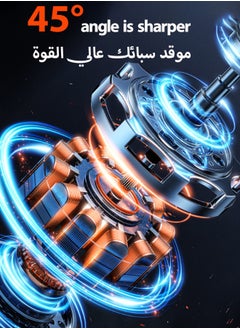 هيروكس مقص أظافر كهربائي - مقص أظافر كهربائي أوتوماتيكي 2 في 1 مع تشذيب خفيف - مناسب لأدوات العناية بالأطفال وكبار السن  - Image 5
