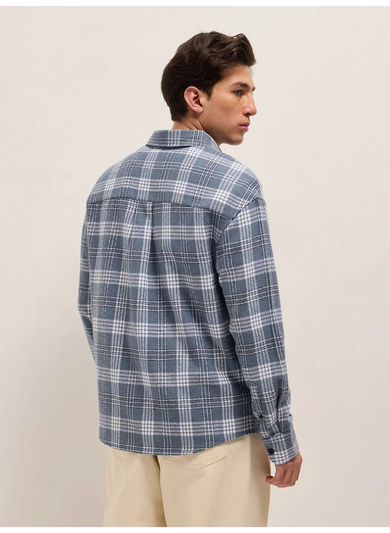 The Bear House  Men’s Long Sleeve Shirt – Classic, Comfortable and Stylish Essential for Work, Travel or Casual Outings for Men | Best Price UAE