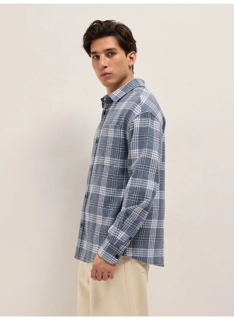 The Bear House  Men’s Long Sleeve Shirt – Classic, Comfortable and Stylish Essential for Work, Travel or Casual Outings for Men | Best Price UAE