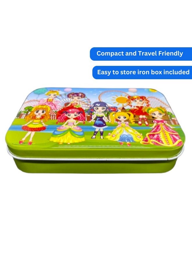 أحجية سفر خشبية ملونة | لعبة ألغاز ممتعة ومناظر طبيعية، 60 قطعة، للأطفال من سن 4 سنوات فما فوق | ألعاب تعليمية للأطفال الصغار، ومرحلة ما قبل المدرسة، وأطفال مونتيسوري (أميرة) - Image 3