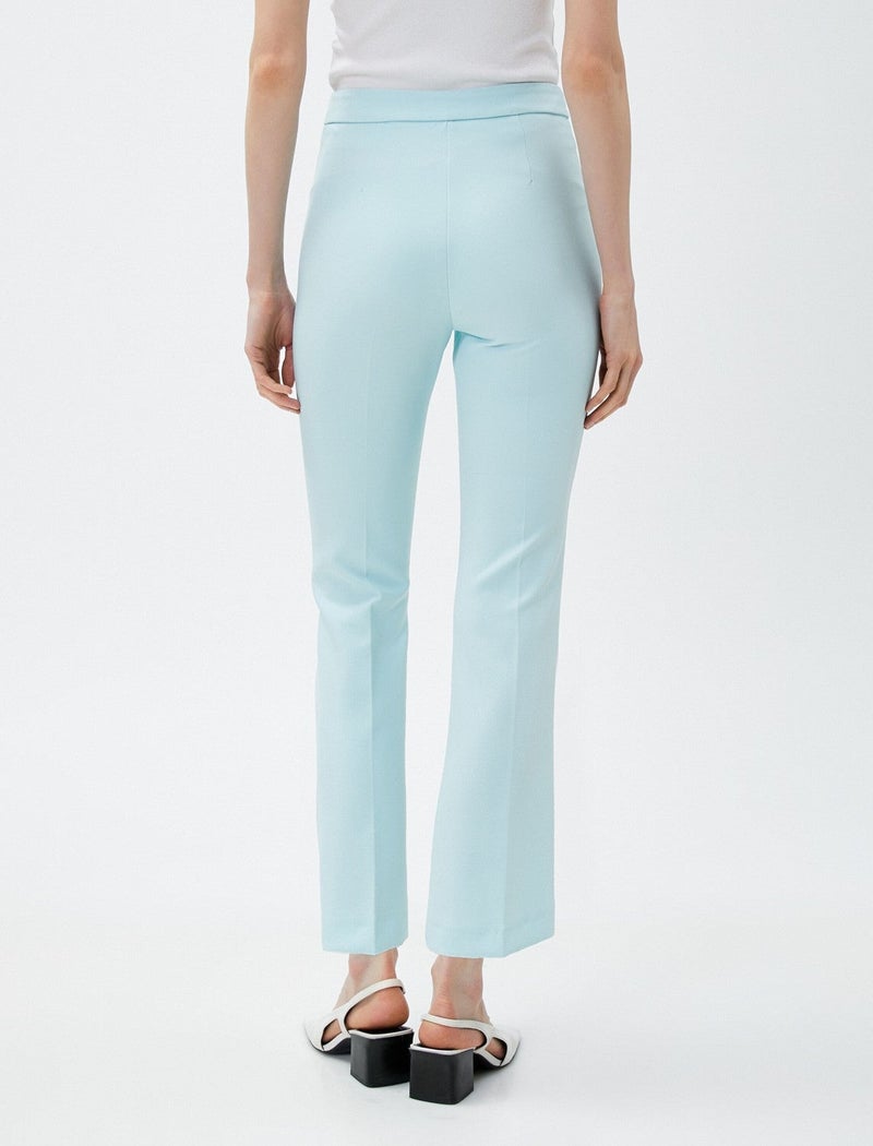 KOTON Crop Trousers Ribbed High Waist - Image 3