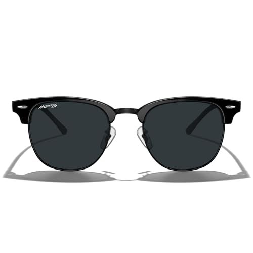 MERRY'S Classic Square Semi-Rimmed Polarized Sunglasses for Men Women S6016 - Image 3