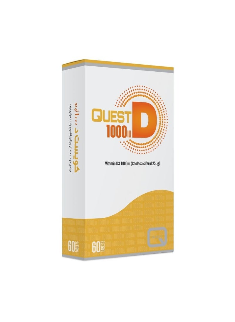 Quest Quest D 1000 Iu Tab 60S 
