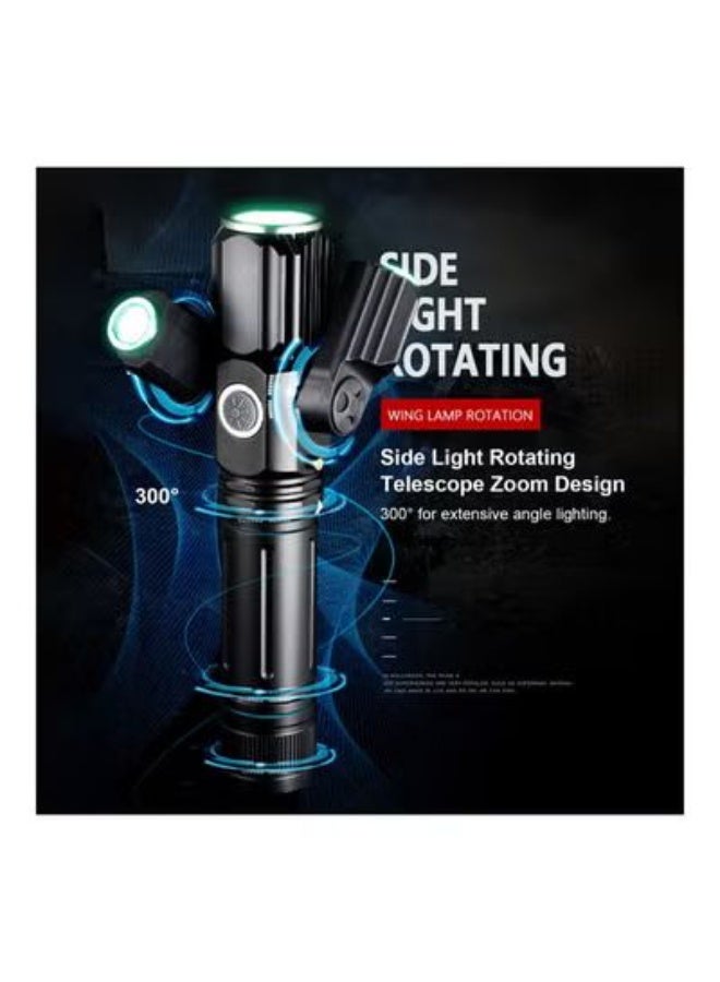 Goolsky 3‑Bulb LED Bicycle Flashlight, Super Bright Bike Front Light, Waterproof Cycling Headlamp for Night Riding - Image 4
