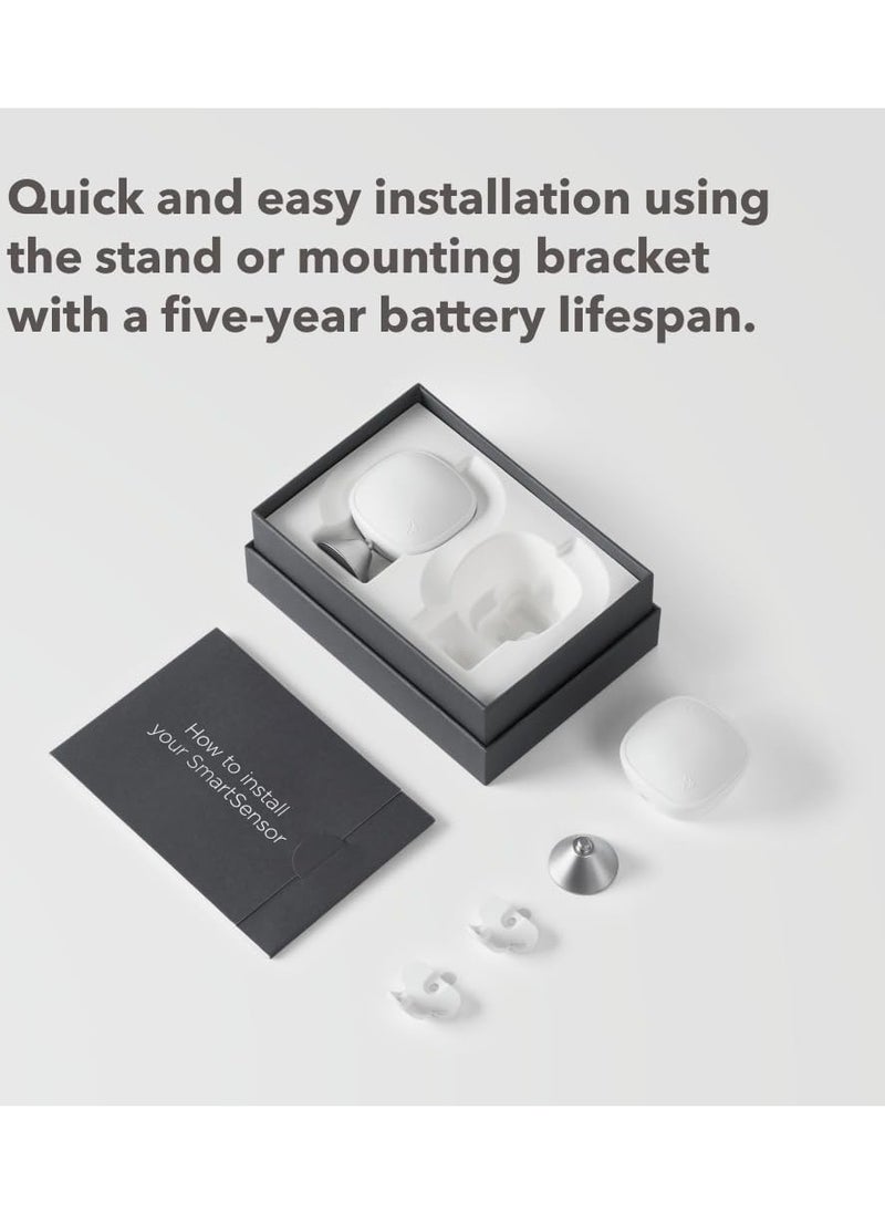 ecobee Smart Sensor 2 Pack - Comfort, Security, Energy Savings - Smart Home - Compatible with ecobee Smart Thermostats for Home