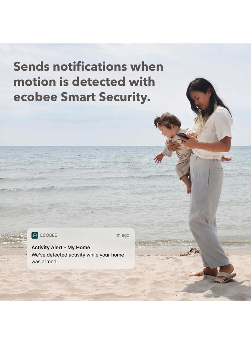 ecobee Smart Sensor 2 Pack - Comfort, Security, Energy Savings - Smart Home - Compatible with ecobee Smart Thermostats for Home