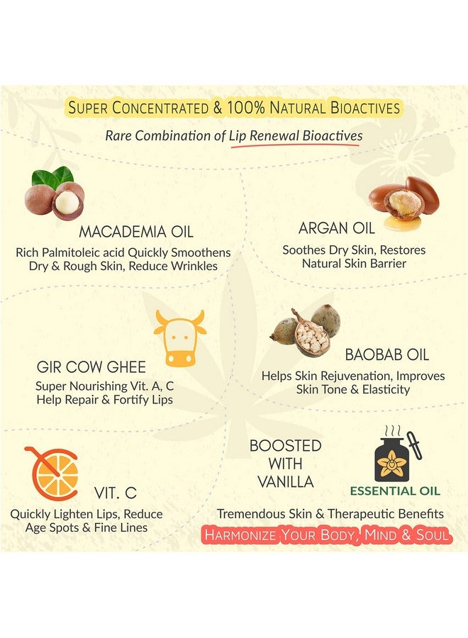 SolaceDeArtisan Nutrifying Gir Ghee Intense Repair & Fortifying EO Lip Balm, Lasts All Day,SuperValuePack 15g, Lasts All Day - Image 3