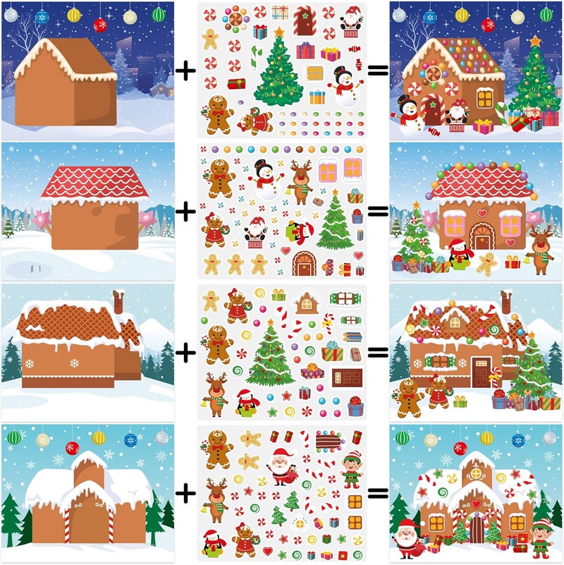 Fairooth DIY Gingerbread House Sticker Kit - Image 1