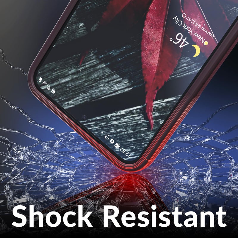 Crave Compatible with Samsung Galaxy S25 Case, Shockproof Protection Dual Layer Case for Samsung Galaxy S25 (6.2 inch) - Berry - Image 5